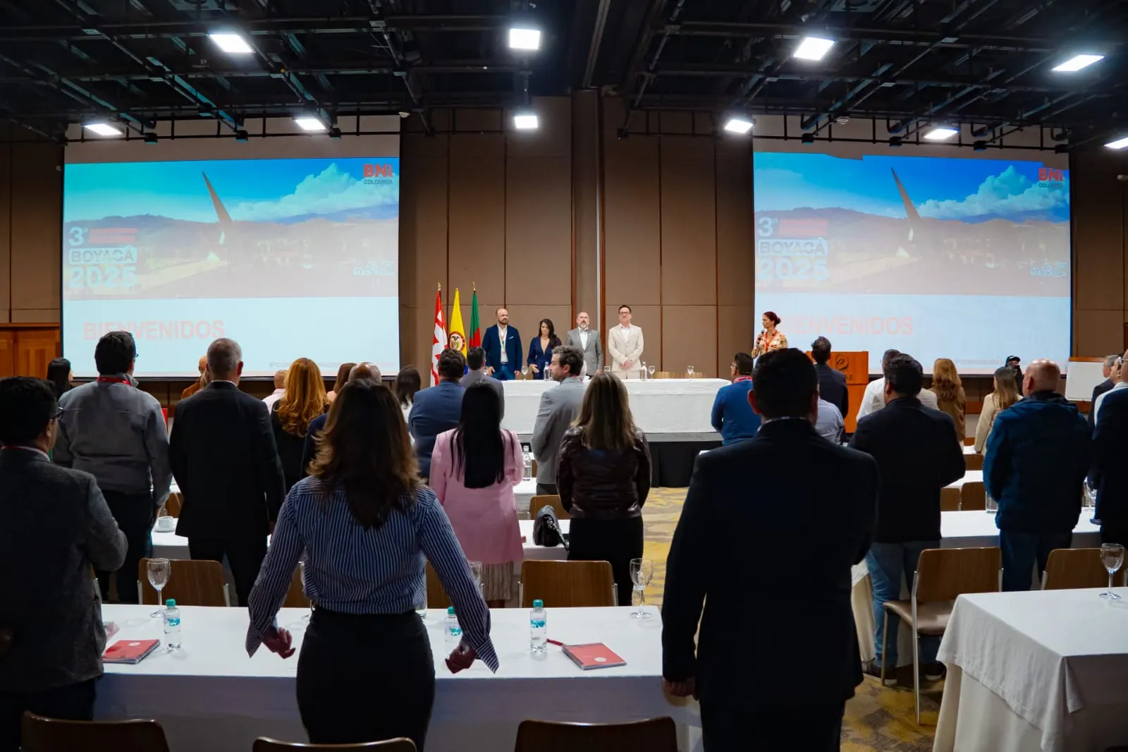 Apertura de la tercera Convención BNI Colombia 2025